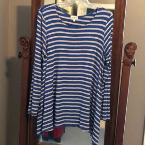 SUNDAY SALE Anthropologie Striped Tunic